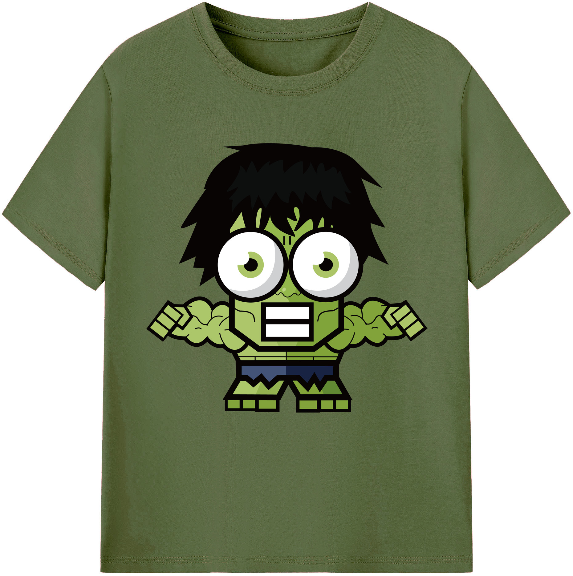 （画像用） アベンジャーズ The Avengers 綿100％半袖Tシャツ（フロントプリント）
